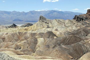 Fototapeta na wymiar Zabriskie Point, Death Valley Nationalpark, Kalifornien, USA, Nordamerika