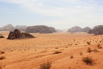 Wadi Rum desert Jordan