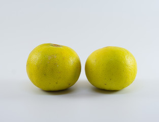 Lime thai on white background.