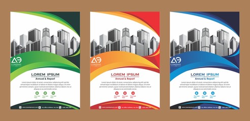 cover, layout, brochure, magazine, catalog, flyer for company or report