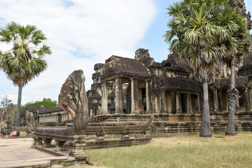 Angkor Wat temple at Siem Reap in Cambodia.