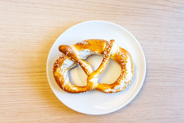 Tasty german Cookies Appetizing pretzels