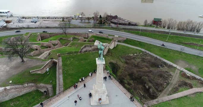 Viktor monument in Belgrade