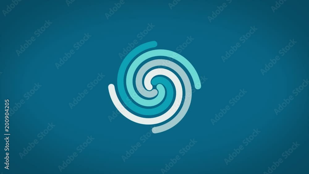 Poster luminous lines and curves circulate smoothly. rotation and circulation. technological abstract