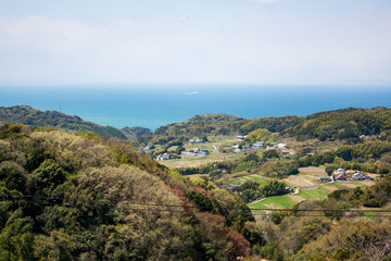 Fototapeta premium 海の見える風景