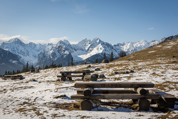 View from Rusinowa glade on Tatra mountains, Poland © Artur Bociarski