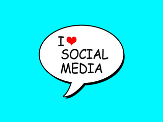 I love social media