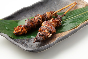 うなぎの肝の串焼き