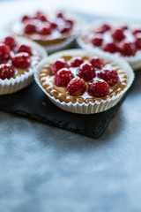 raspberry tarts