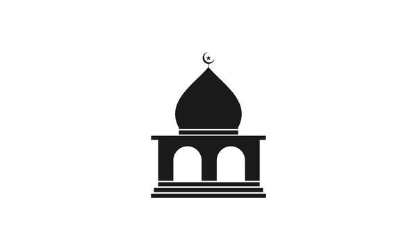 mosque vector icon