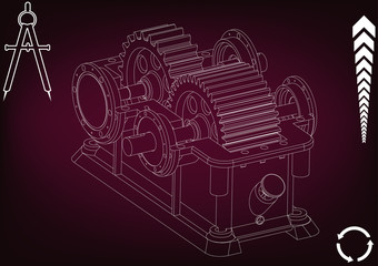 3d model of the reducer