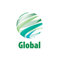 vector logo globe