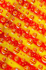 Abstract background with drops