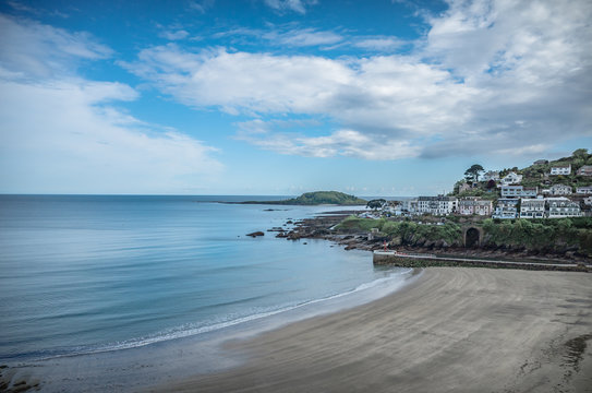 Village of Looe on the south coast of Cornwall