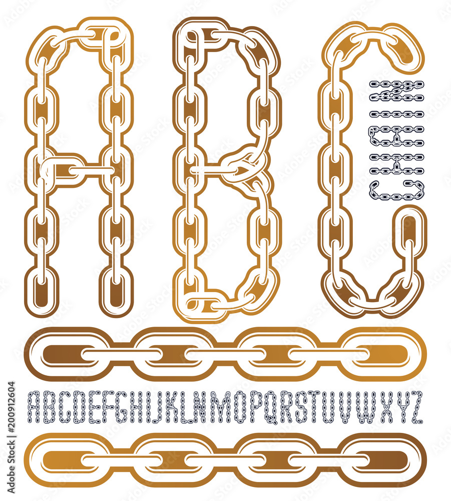 Poster vector condensed, tall font. trendy typescript can be used in art creation. upper case creative lett