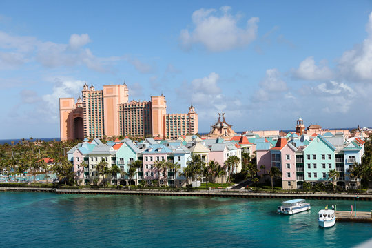 hotel Atlantis in the Bahamas