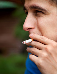 Man with a Cigarette