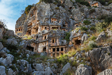 Demre. Tombs of the Ancient Mira