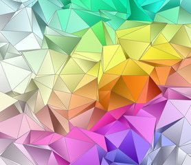 color mosaic background