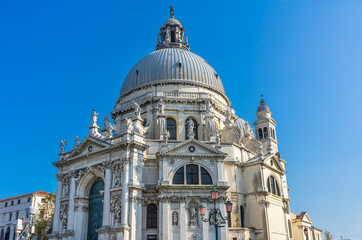 Obraz premium Santa Maria della Salute Church Basilica Dome Venice Italy