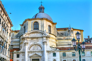 Santa Geremia e Lucia Dome Church Venice Italy