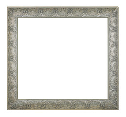 Square silver frame