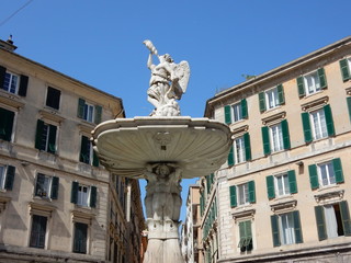 Genova, piazza Colombo