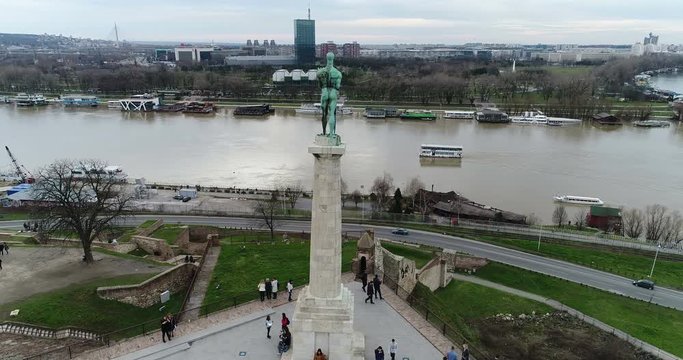 Viktor monument in Belgrade