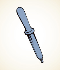 Pipette. Vector drawing
