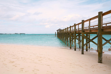 Obraz premium Piękna tropikalna plaża.