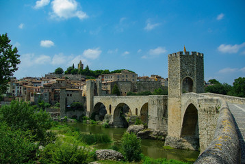 Besalú in Spanien - Katalonien