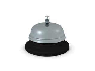 3D illustration of reception bell