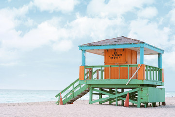 Lifeguard Tower in Miami