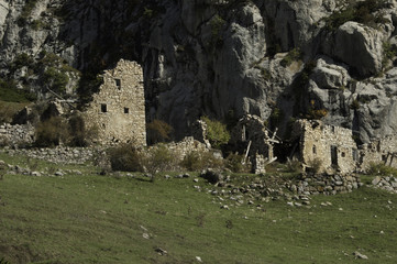 Casas en ruinas