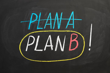 The concept of choosing between plan A and plan B.