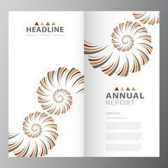 Annual business report template