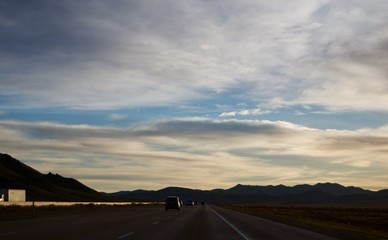 Obraz premium Nevada Highway - USA