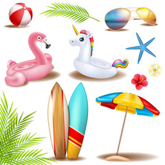 summer deco elements © HeGraDe
