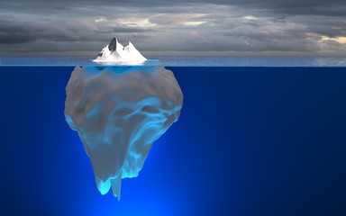 Eisberg / Spitze des Eisbergs