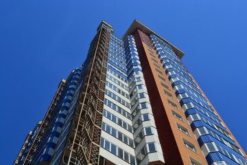 Obraz premium Kharkov, skyscrapers, Science avenue