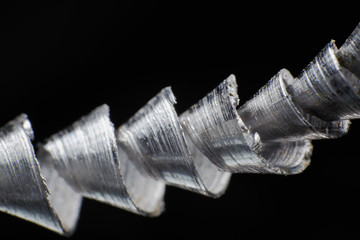 Industrial metalworking cutting process by milling cutter