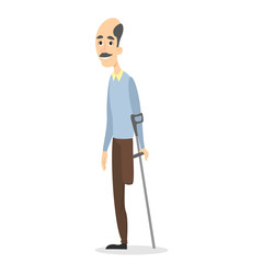 Disabled people set.