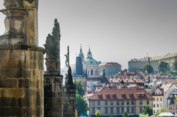 Obraz premium Cityscape of Prague