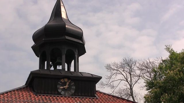 Close up of Town Hall of Trosa, Sweden.