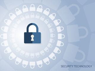 Security technology illustration.