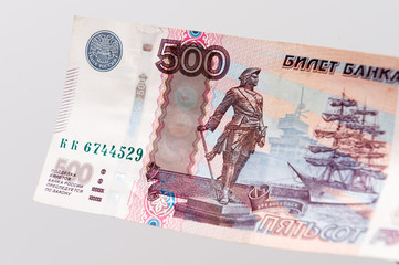 rosyjska waluta rubel banknoty - obrazy, fototapety, plakaty