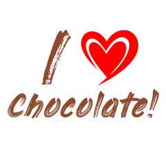 I love chocolate