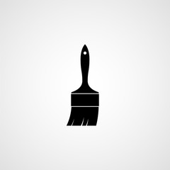 Paint brush icon. Vector
