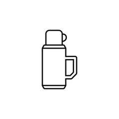 thermos icon. Element of diving, fishing and hunting for mobile concept and web apps. Thin line icon for website design and development; app development. Premium icon