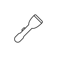 lamp icon. Element of diving, fishing and hunting for mobile concept and web apps. Thin line icon for website design and development; app development. Premium icon